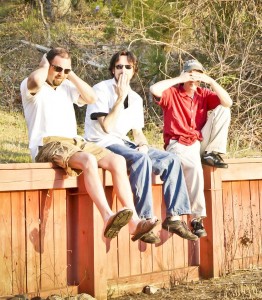 Rodney Wallin and fellow musicians, archive photo 53